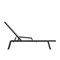 Flash Furniture Black/Gray Adjustable Chaise Lounge with Arms, 2PK 2-JJ-LC323-BLK-GRY-GG - alternate 3